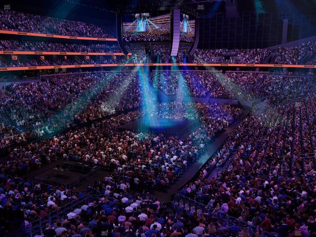 Climate Pledge Arena - Section Box 3 C Seat View