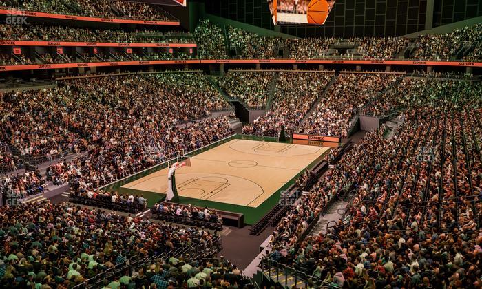 Climate Pledge Arena - Section Box 3 C Seat View