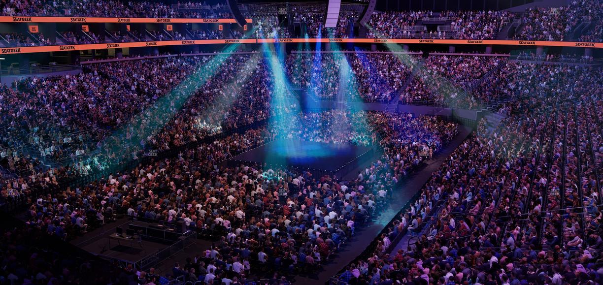 Climate Pledge Arena - Section Box 3 D Seat View