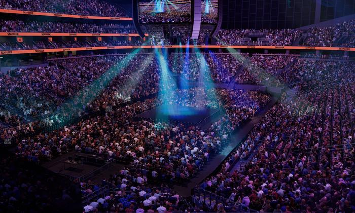 Climate Pledge Arena - Section Box 3 D Seat View