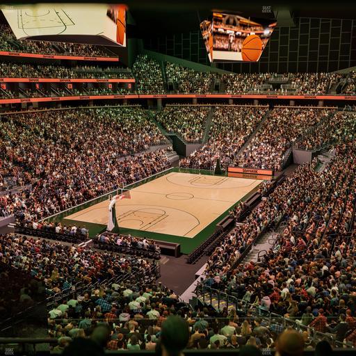Climate Pledge Arena - Section Box 3 D Seat View