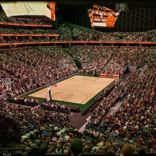 Climate Pledge Arena - Section Box 3 D Seat View