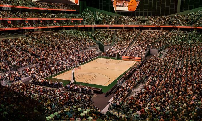 Climate Pledge Arena - Section Box 3 D Seat View