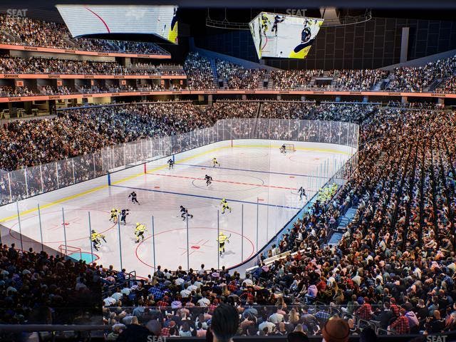 Climate Pledge Arena - Section Box 3 D Seat View