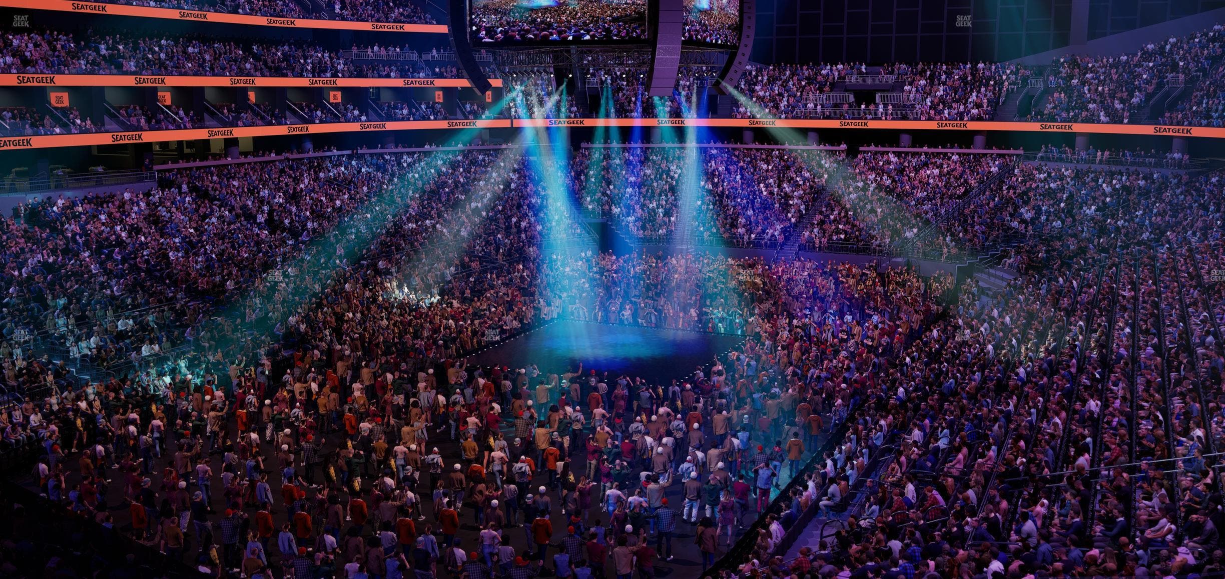 Climate Pledge Arena - Section Box 3 D Seat View