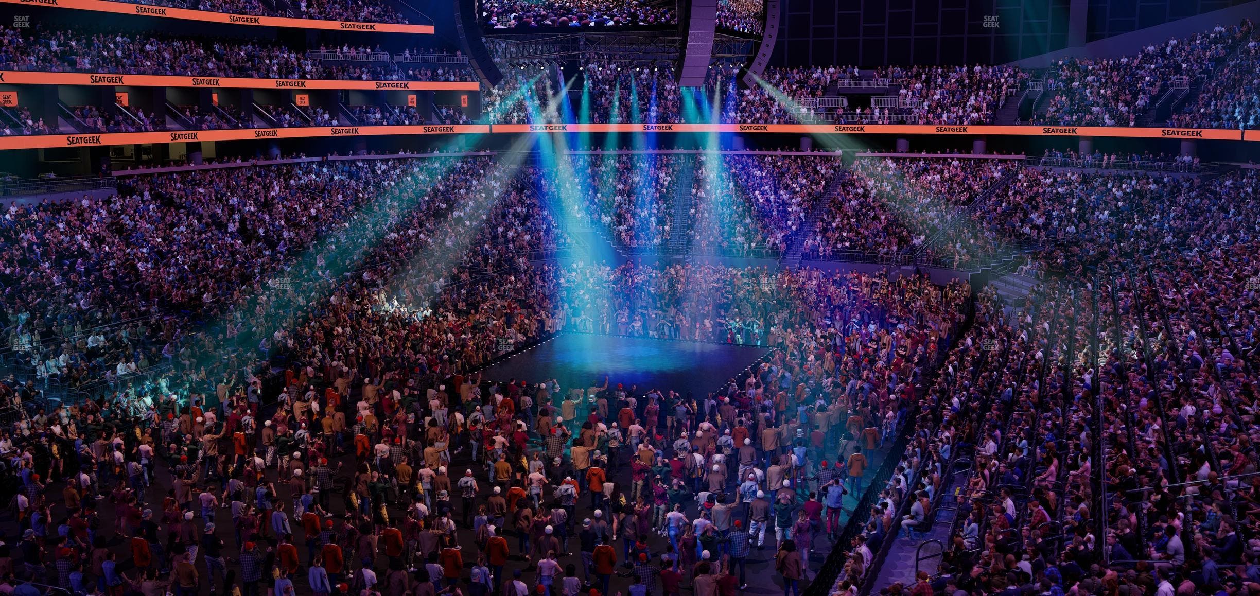 Climate Pledge Arena - Section Box 4 B Seat View