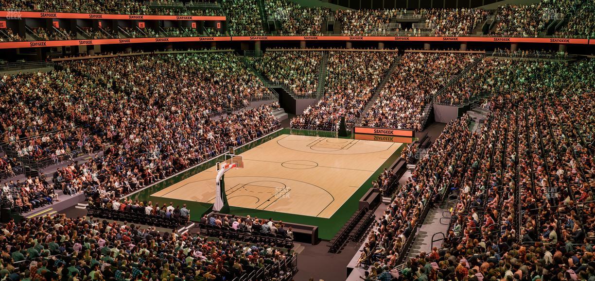 Climate Pledge Arena - Section Box 4 B Seat View