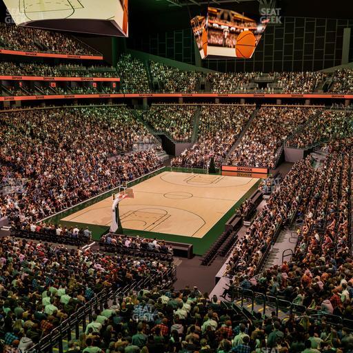 Climate Pledge Arena - Section Box 4 B Seat View