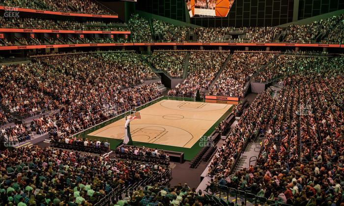 Climate Pledge Arena - Section Box 4 B Seat View