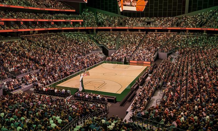 Climate Pledge Arena - Section Box 4 C Seat View