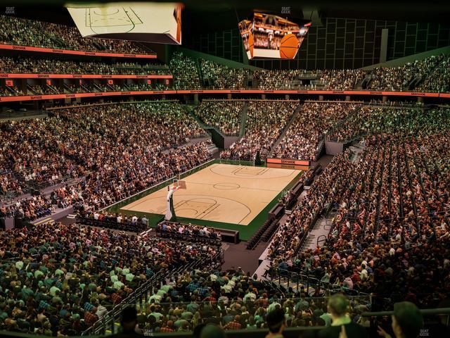 Climate Pledge Arena - Section Box 4 D Seat View