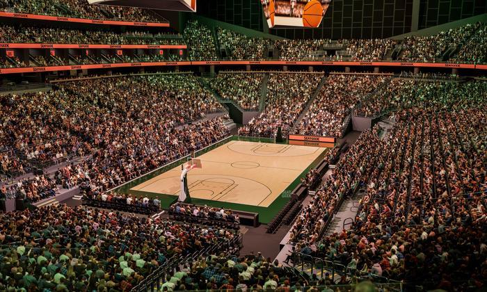 Climate Pledge Arena - Section Box 4 D Seat View