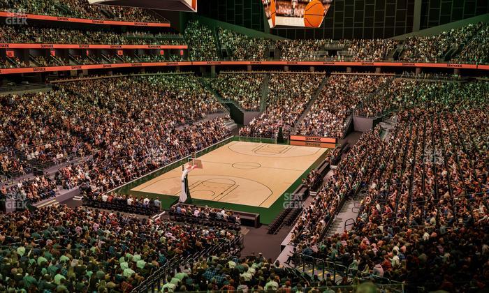 Climate Pledge Arena - Section Box 4 D Seat View