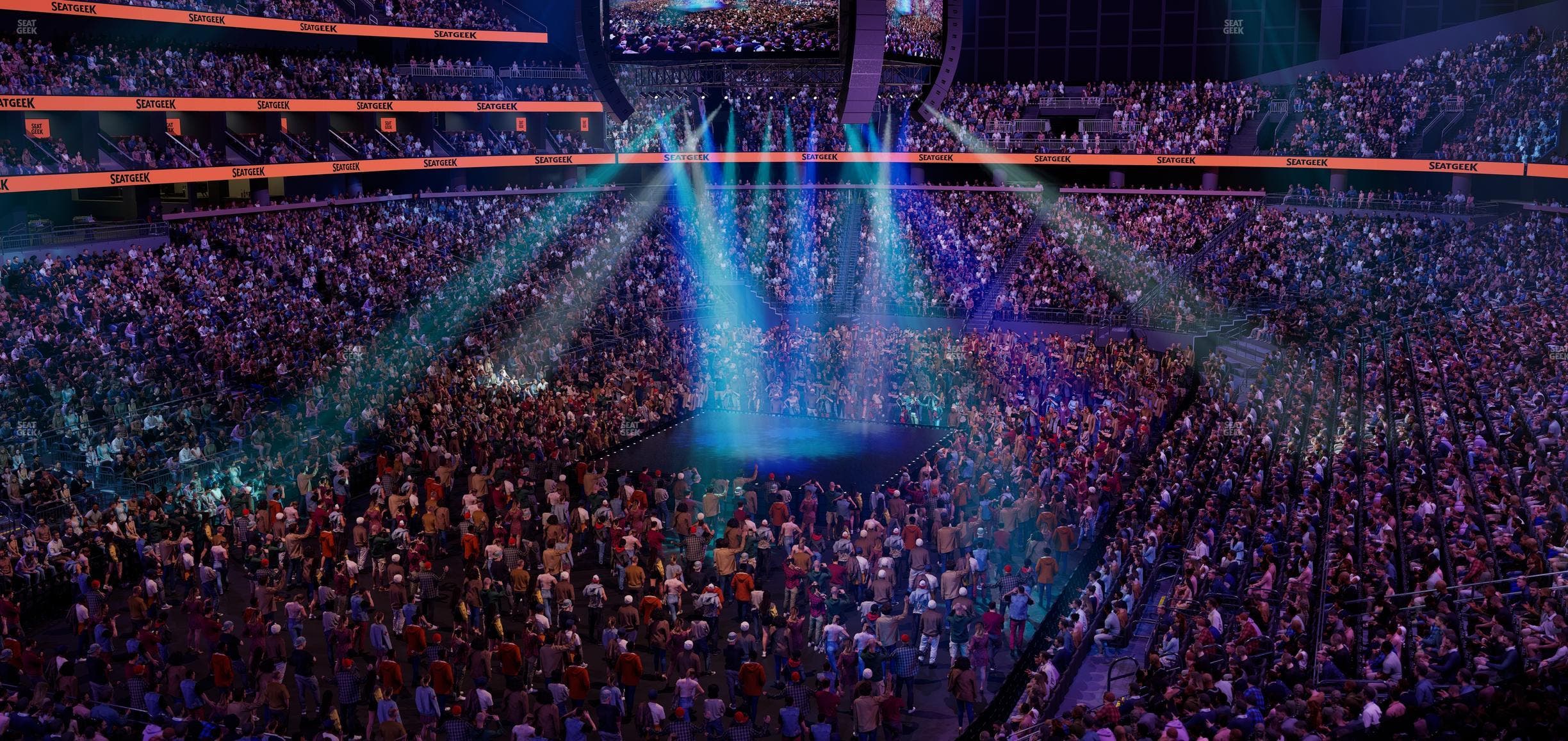 Climate Pledge Arena - Section Box 4 D Seat View