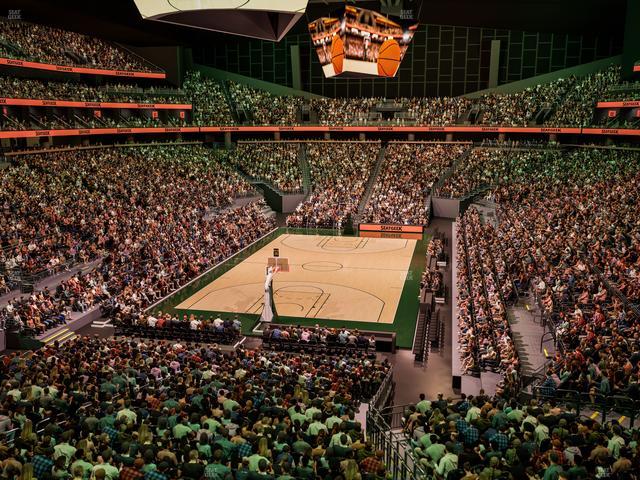 Climate Pledge Arena - Section Box 6 A Seat View