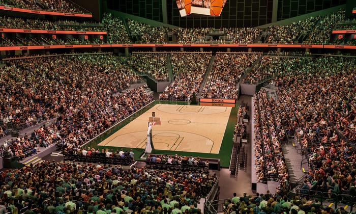 Climate Pledge Arena - Section Box 6 A Seat View