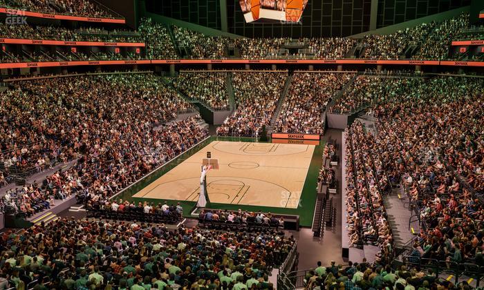 Climate Pledge Arena - Section Box 6 A Seat View