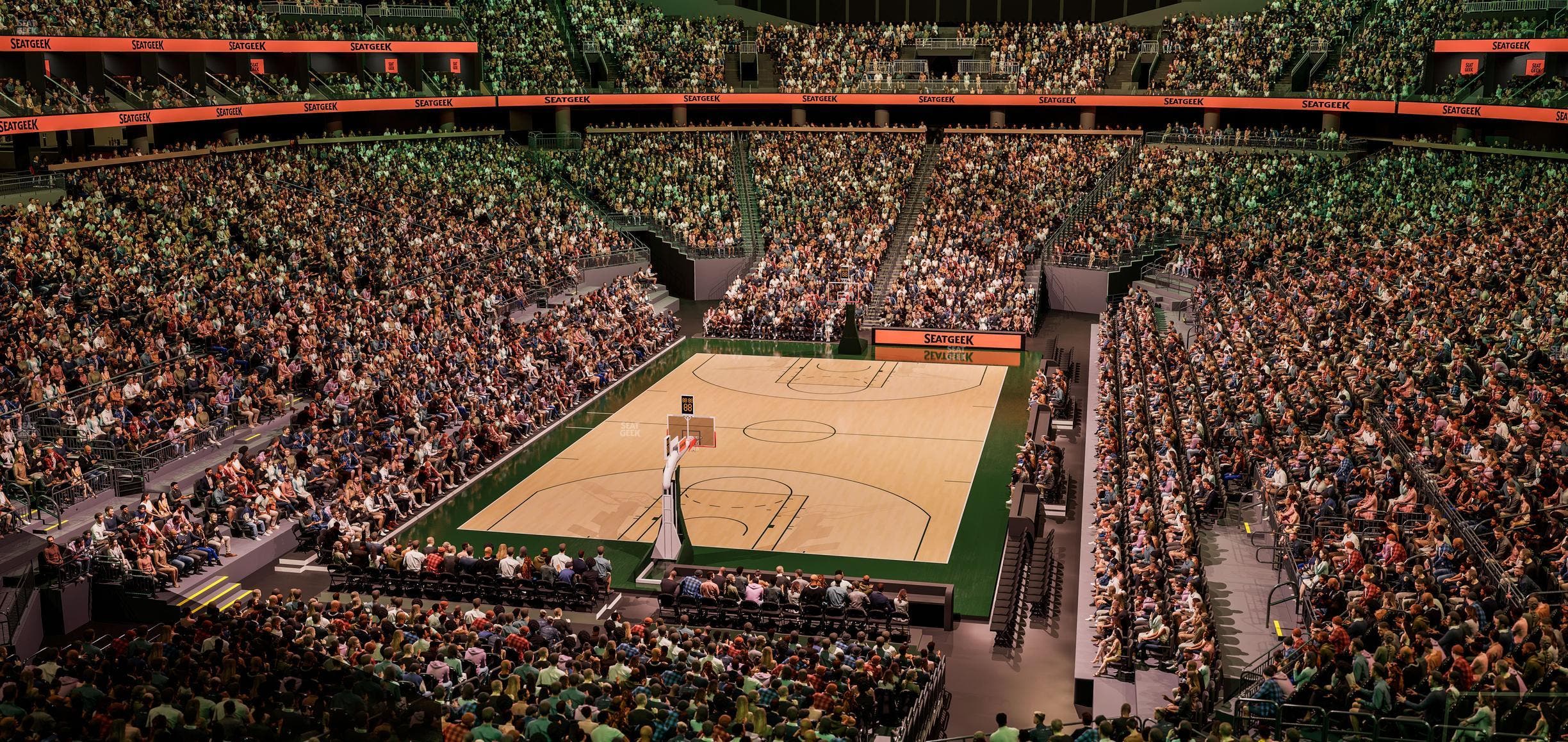 Climate Pledge Arena - Section Box 6 D Seat View