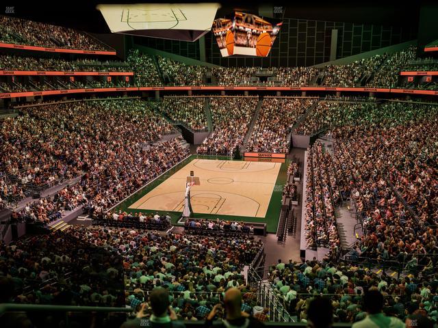 Climate Pledge Arena - Section Box 6 D Seat View