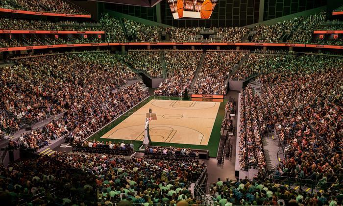 Climate Pledge Arena - Section Box 6 D Seat View