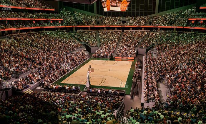 Climate Pledge Arena - Section Box 6 D Seat View