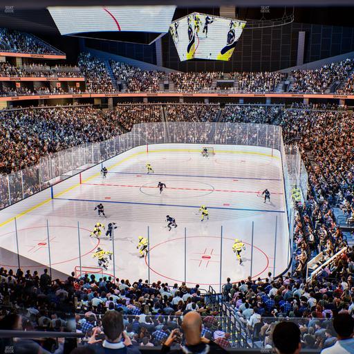 Climate Pledge Arena - Section Box 6 D Seat View