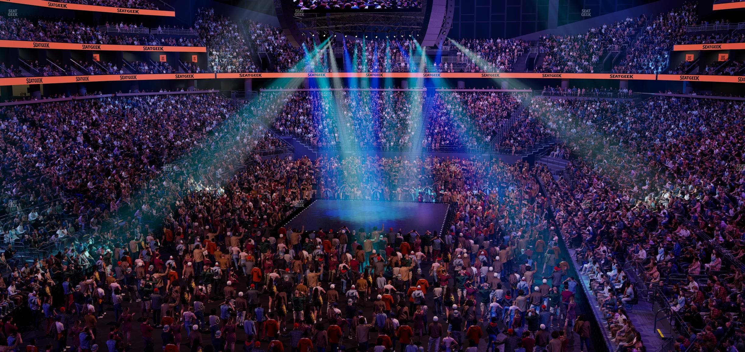 Climate Pledge Arena - Section Box 7 A Seat View