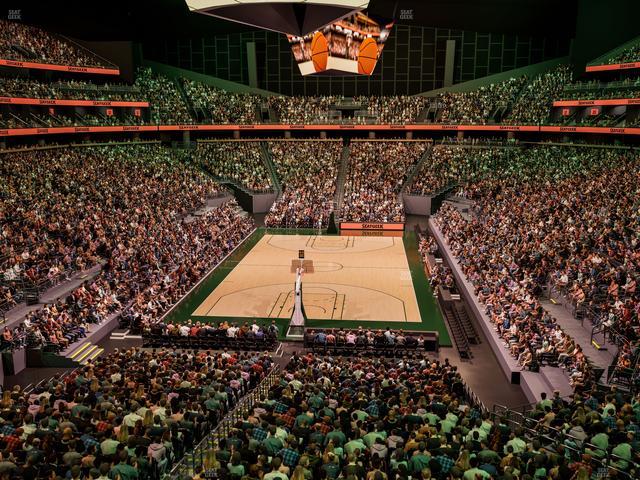 Climate Pledge Arena - Section Box 8 A Seat View