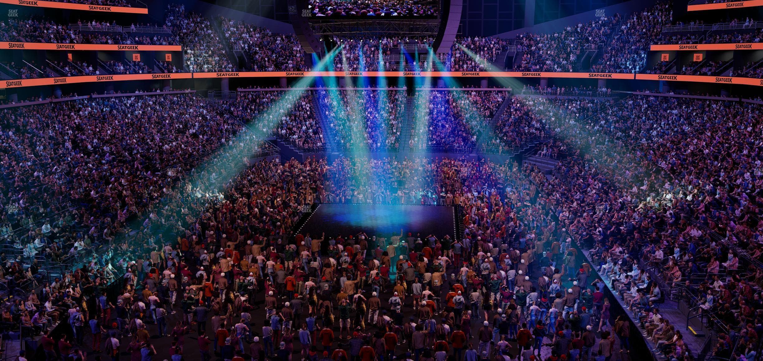 Climate Pledge Arena - Section Box 8 C Seat View