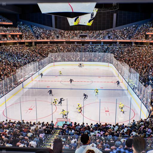 Climate Pledge Arena - Section Box 8 D Seat View