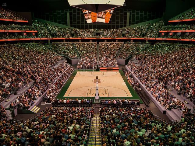 Climate Pledge Arena - Section Box 9 B Seat View