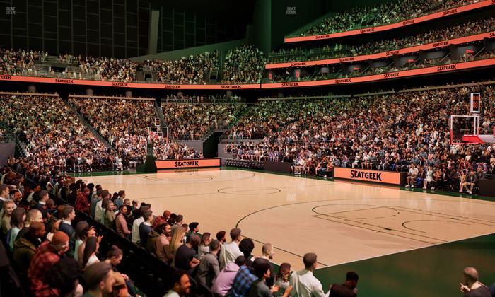 Climate Pledge Arena - Section Cove 11 Table 1 Seat View