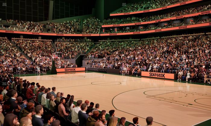 Climate Pledge Arena - Section Cove 11 Table 2 Seat View