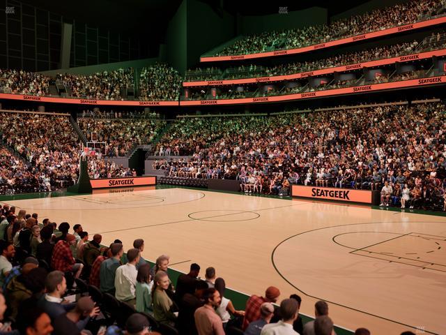 Climate Pledge Arena - Section Cove 11 Table 3 Seat View