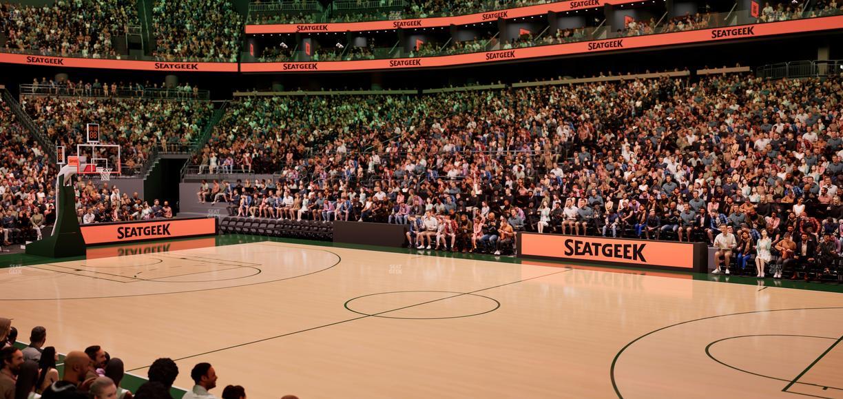 Climate Pledge Arena - Section Cove 11 Table 5 Seat View