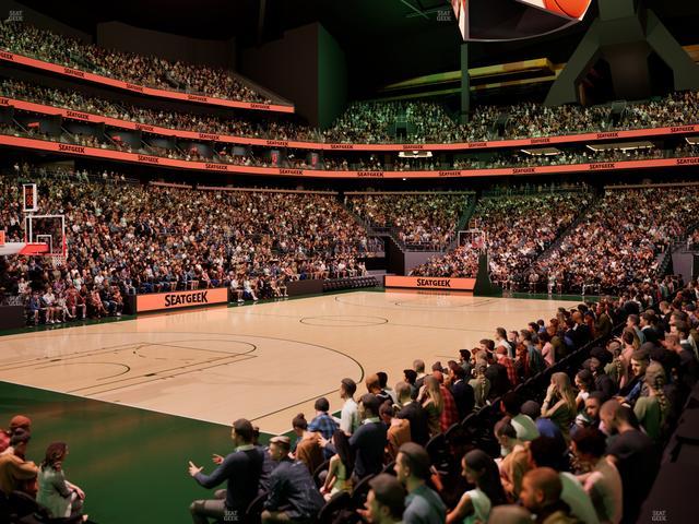 Climate Pledge Arena - Section Cove 17 Table 10 Seat View