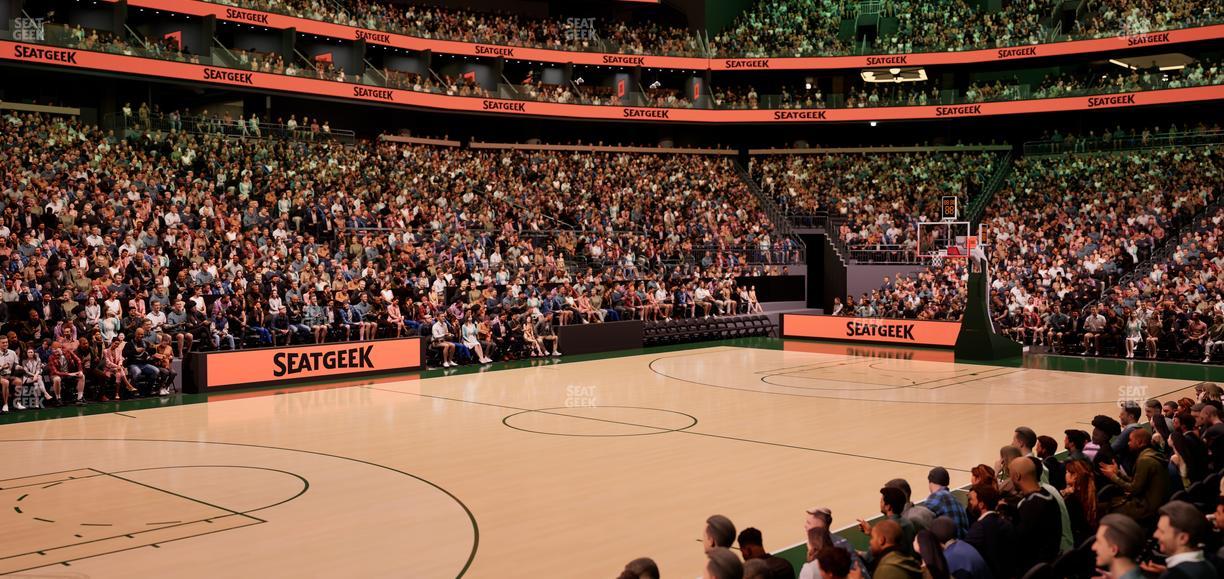 Climate Pledge Arena - Section Cove 17 Table 8 Seat View