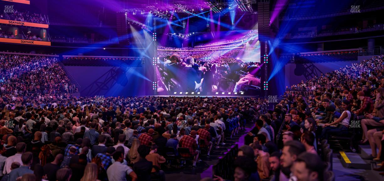 Climate Pledge Arena - Section Cove 17 Seat View