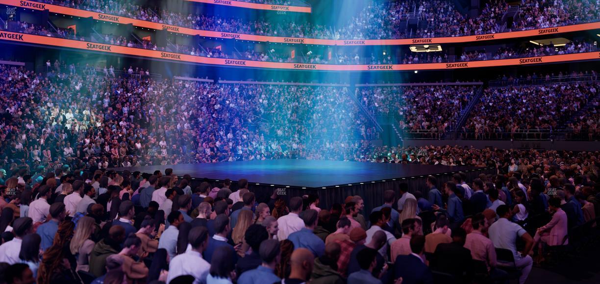 Climate Pledge Arena - Section Cove 17 Seat View