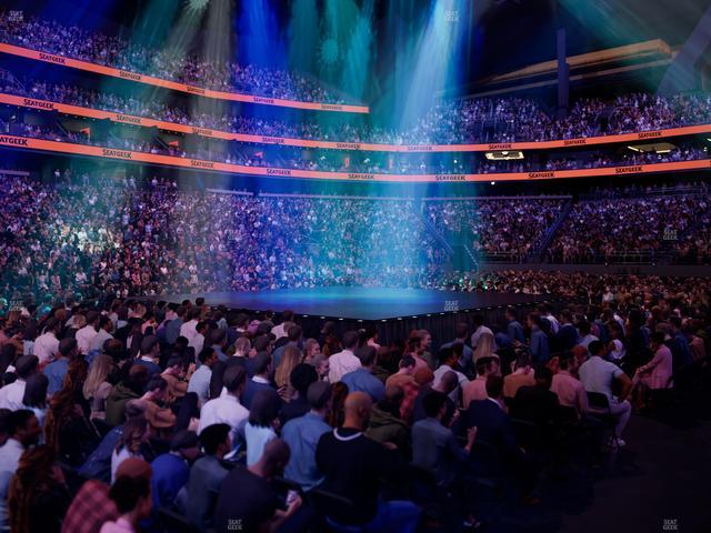 Climate Pledge Arena - Section Cove 17 Seat View