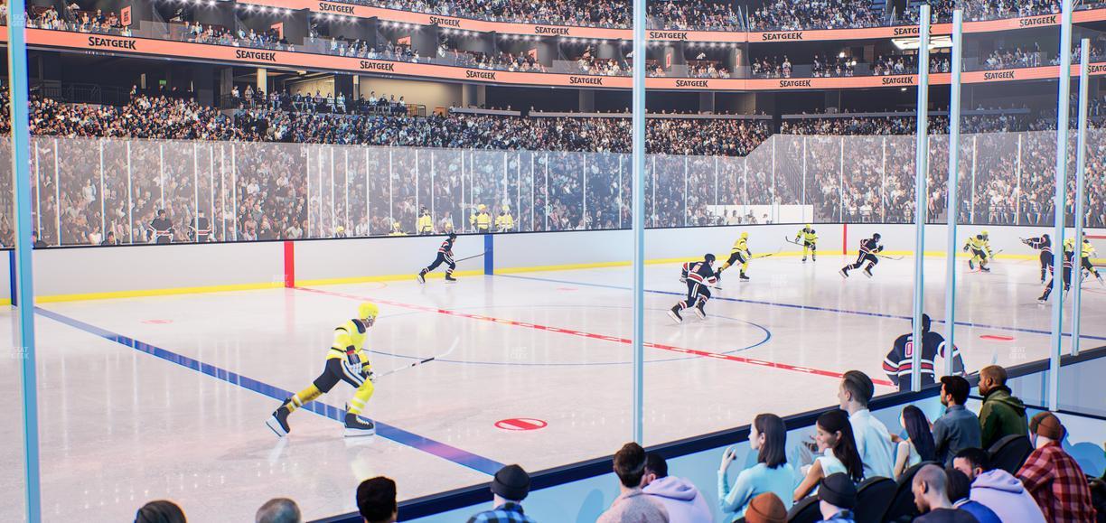 Climate Pledge Arena - Section Cove 17 Seat View