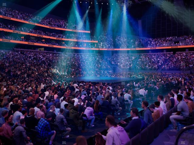 Climate Pledge Arena - Section Cove 4 Seat View