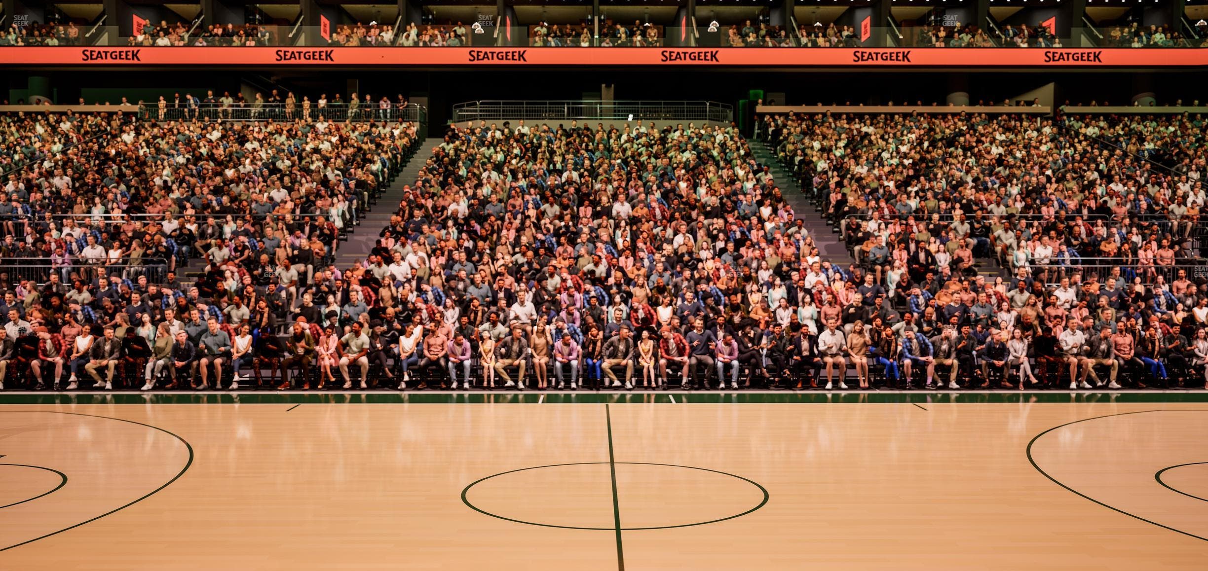 Climate Pledge Arena - Section Floor 1 Seat View