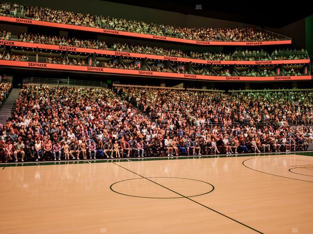 Climate Pledge Arena - Section Floor 1 Seat View