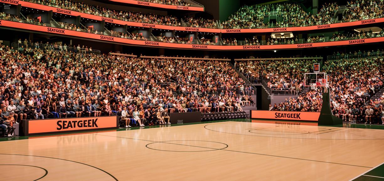 Climate Pledge Arena - Section Floor 15 Seat View