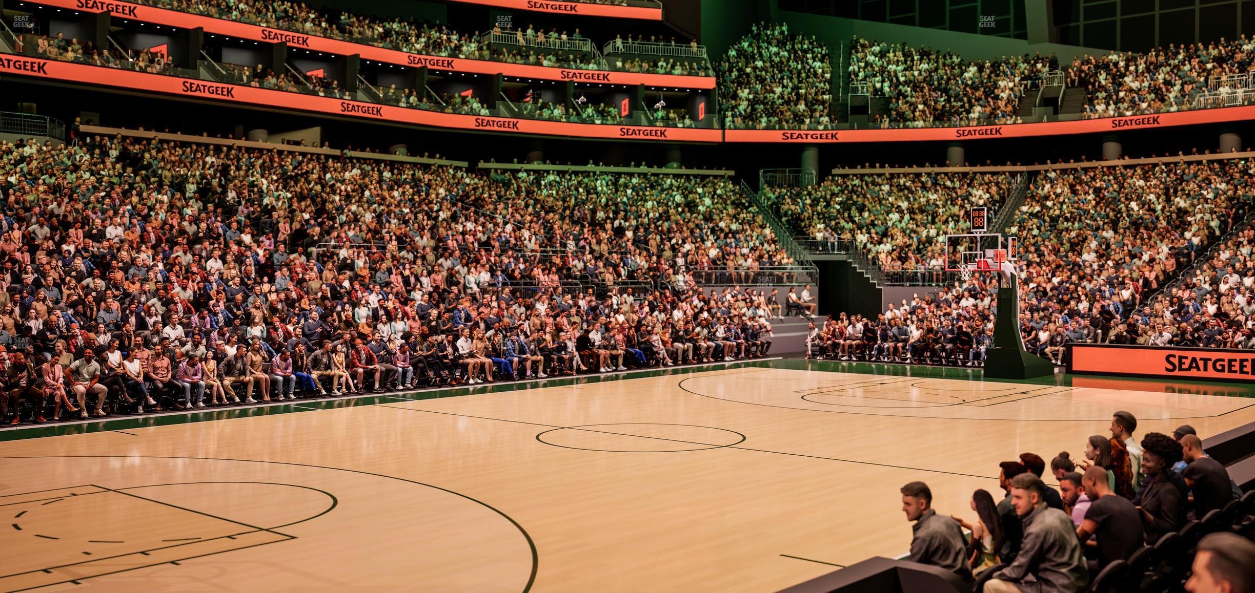 Climate Pledge Arena - Section Floor 2 Seat View