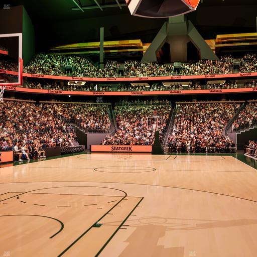 Climate Pledge Arena - Section Floor 20 Seat View