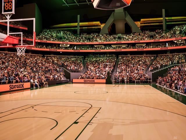 Climate Pledge Arena - Section Floor 20 Seat View