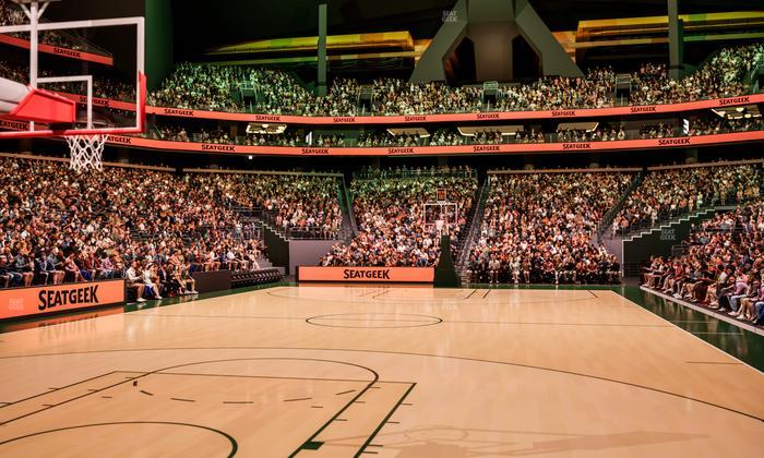 Climate Pledge Arena - Section Floor 20 Seat View