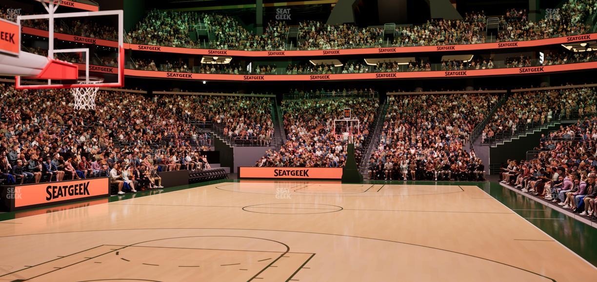 Climate Pledge Arena - Section Floor 20 Seat View